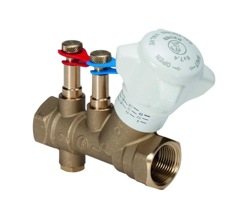 GIACOMINI R206BY003 1/2" Vana de echilibrare statică