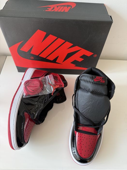 Jordan 1 Retro High Bred Patent  Air Nike