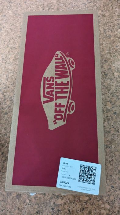 Новые кеды Vans оригинальные
