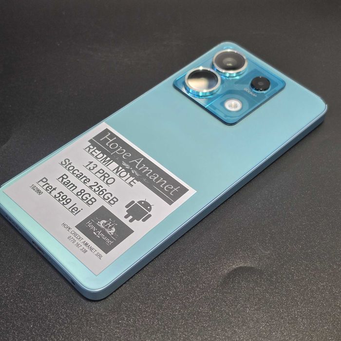 HOPE AMANET P8 REDMI NOTE 13 Pro 256 GB 8  gb ram