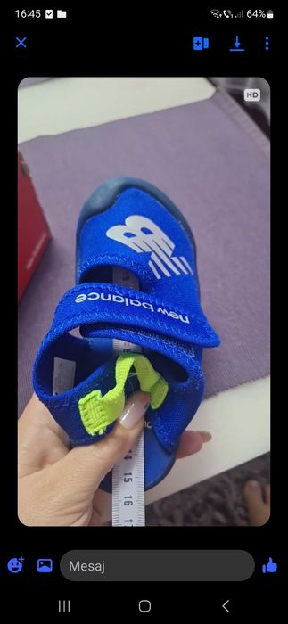 Sandalute 25 new balance