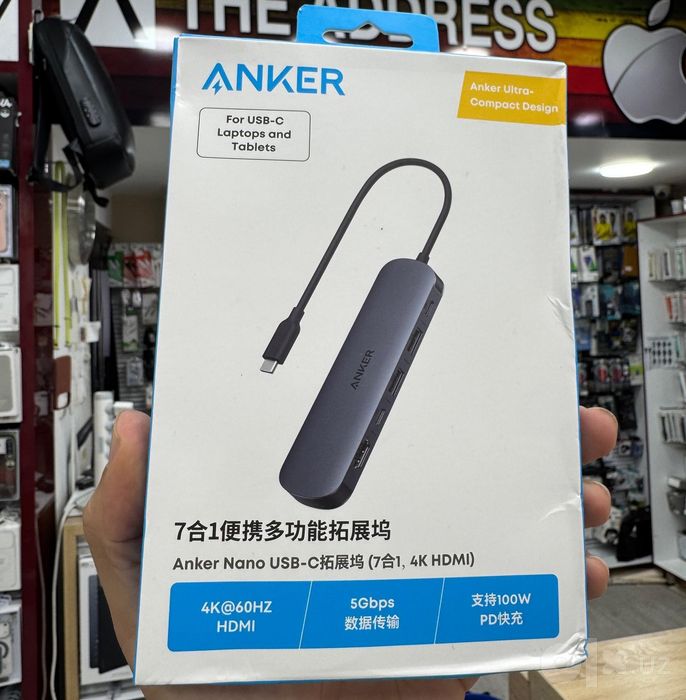 Оригинал! Anker 7в1 хаб/переходник/док станция/адаптер/hub