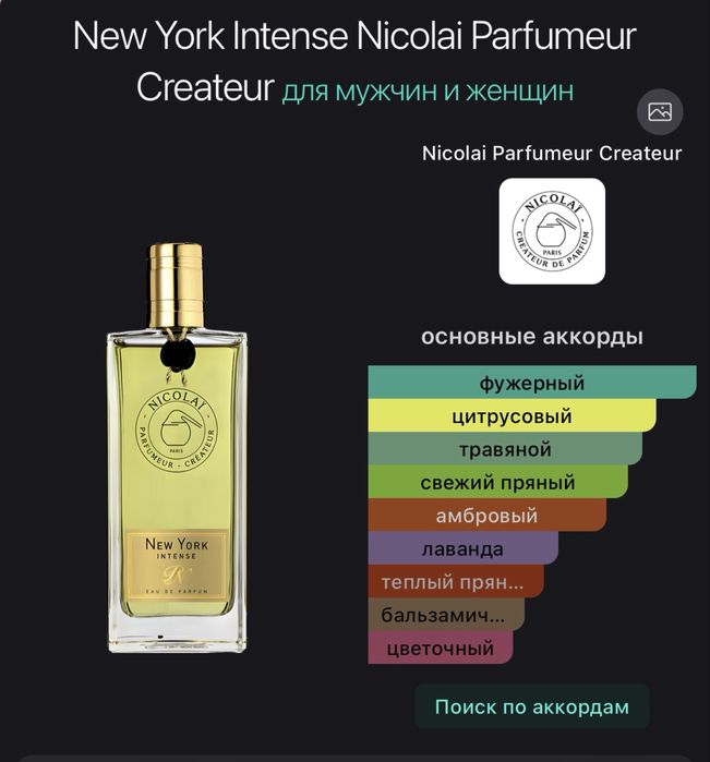 NICOLAI PARFUMEUR- new york intense