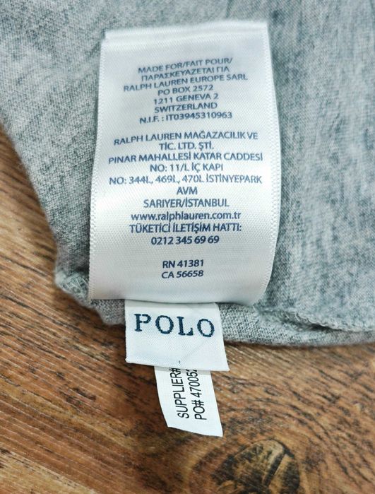 Ralph Lauren Оригинална мъжка фланелка с качулка размер М