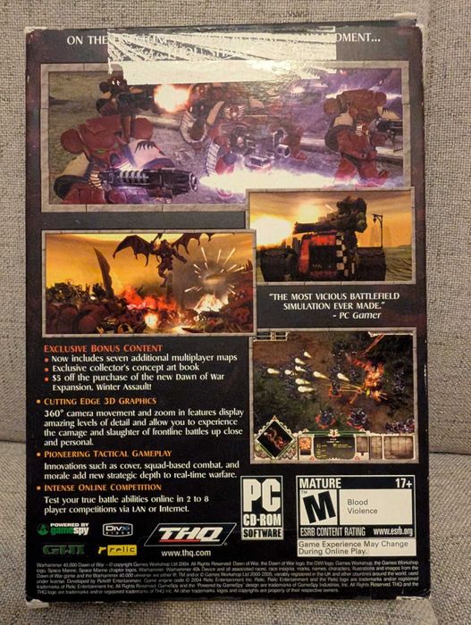 Joc PC Dawn of War, editie speciala [INCOMPLET] + ext. Winter Assault