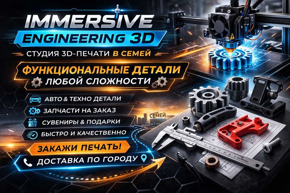 Студия 3D-Печати Immersive Engineering 3D
