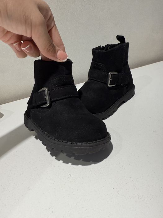 Сапоги замшевые детские h&m