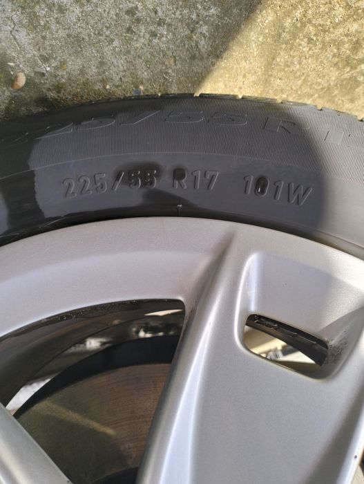 Set roti Audi 5×112, anvelope de vara