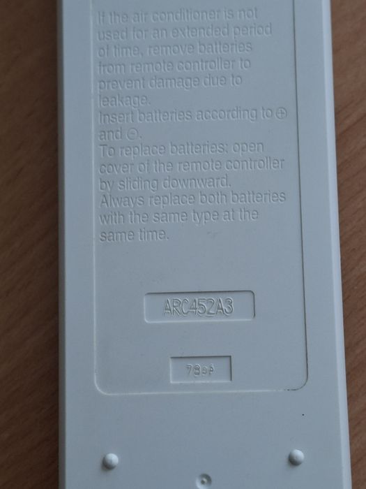 Telecomanda aer conditionat Daikin