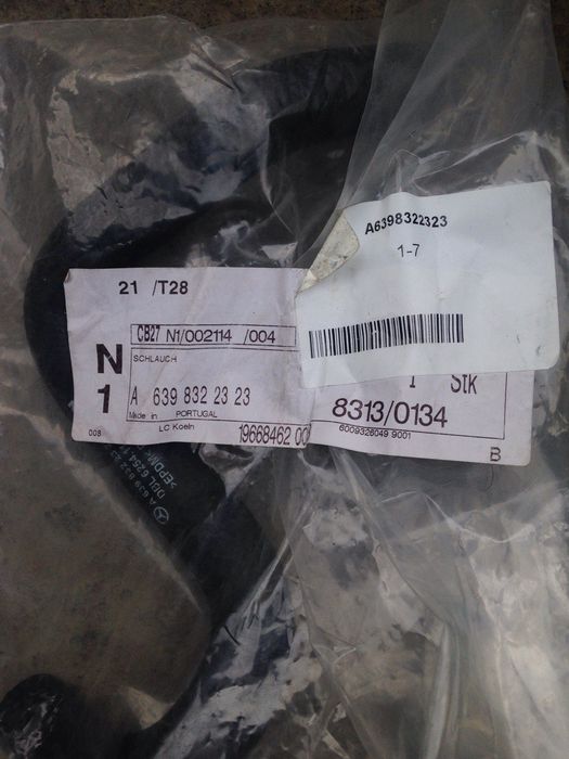 Запчасти на Мерседес Вито 639