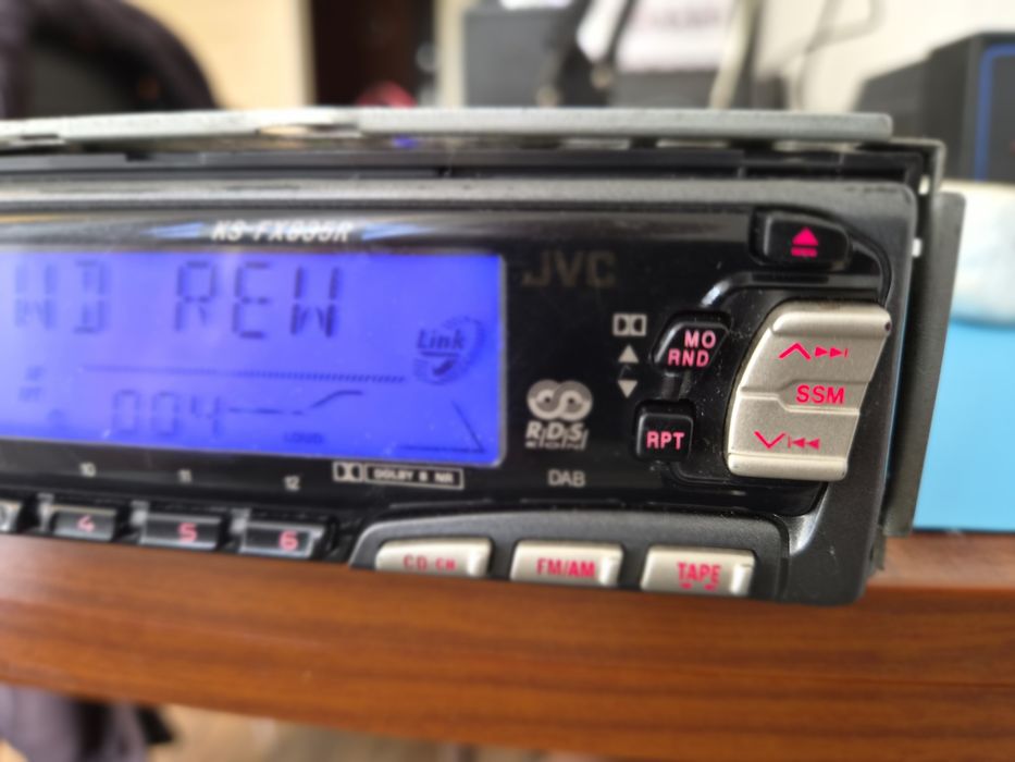 Jvc radio cassete player full logic