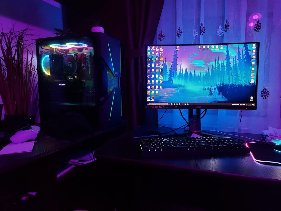 Pc gaming, calculator gaming, unitate desktop, pc, jocuri