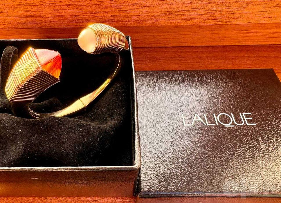 LALIQUE Браслет (Франция) Хрусталь+Цитрин