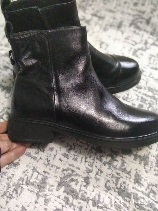 Ботинки 39 жен кожа