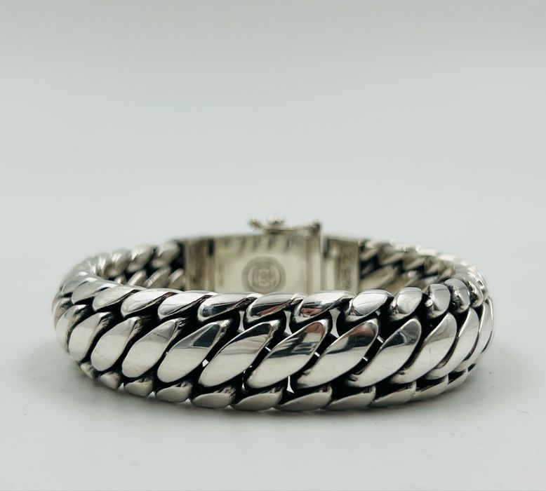 Buddha TO Buddha The BEN medium вечна сребърна гривна