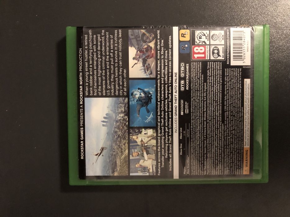 Gta V xbox one.