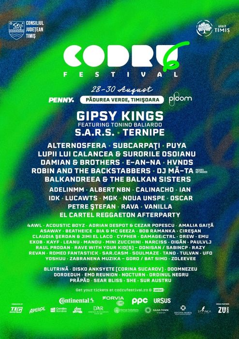 Am 2 abonamente Codru Festival
