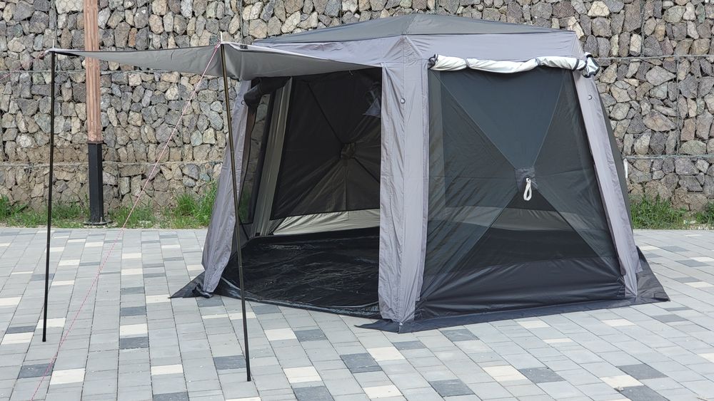 Палатка шатер автомат полностью