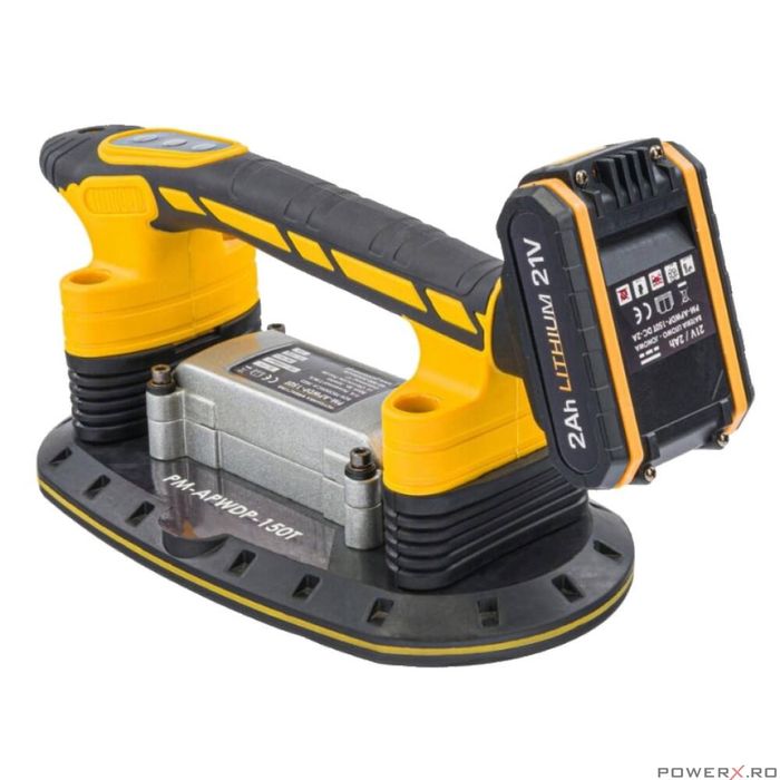 Ventuza vibranta cu acumulator, 2 x 21 V, Powermat