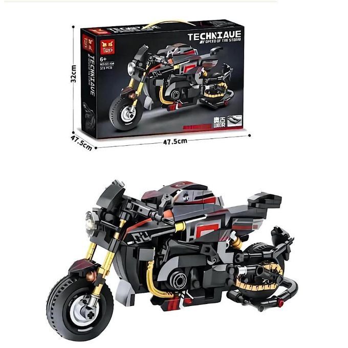 Конструктор Мотор 422 части Motorcycle Constructor