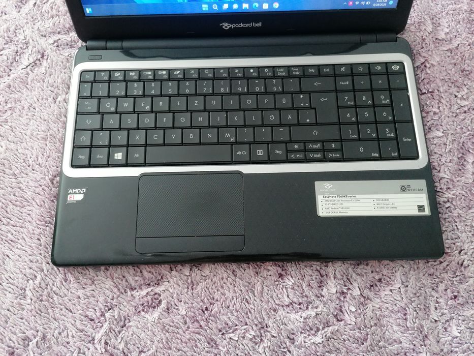 Laptop Packard Bell