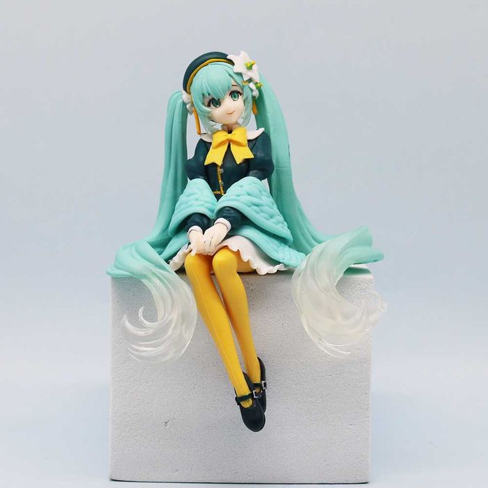 Figurina Anime Vocaloid - Hatsune Miku,  Flower Fairy Lily, Cutie