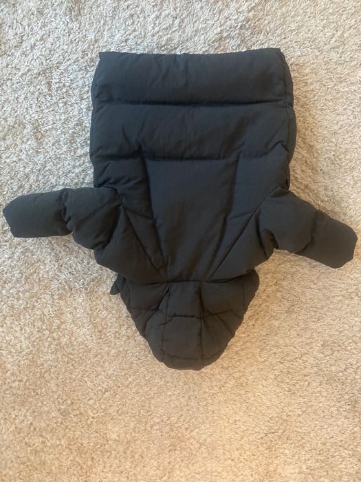 Черно пухено яке Zara – за деца 3–4