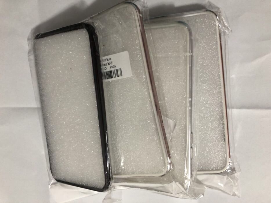 Bumper aluminiu + cauciuc pentru IPhone 6, 7, 8 SE 2020