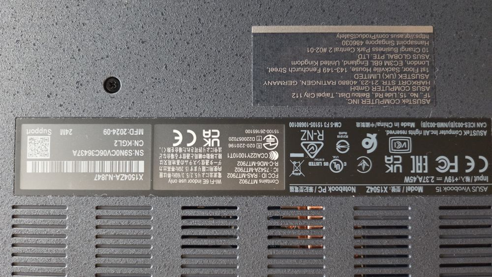 Asus X1504ZA / Асус