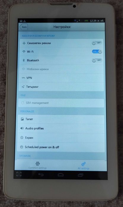 Таблети Аlсаtеl ОNЕ ТОUСН Ріхі 3 /Allview Viva H7