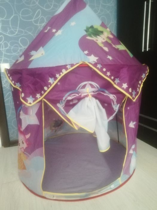 Домик палатка с шариками