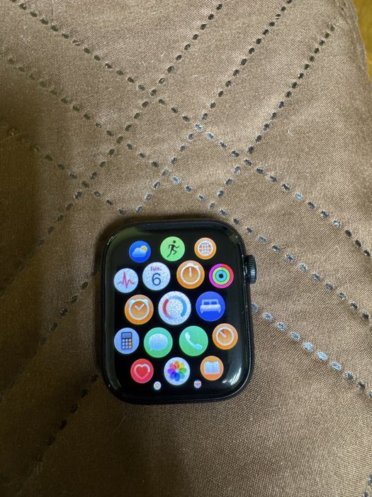 Apple watch seria 7 black Nike edition 45 mm.