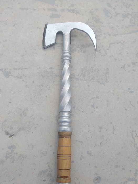 Toporaș / Baltag decorativ aluminiu – Artizanat perioada comunistă