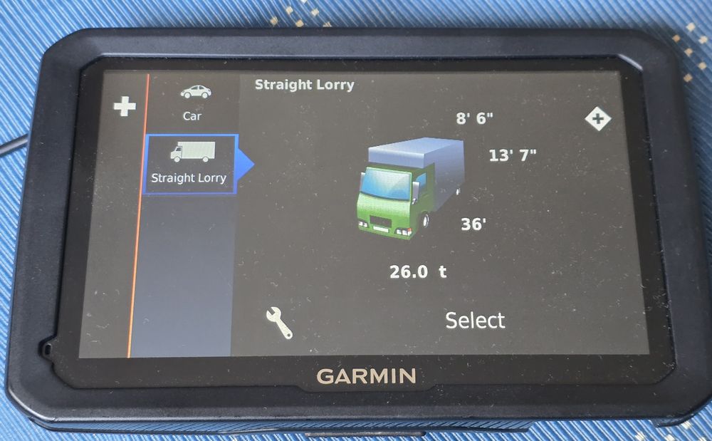 Garmin Dezl LGV800/770LM