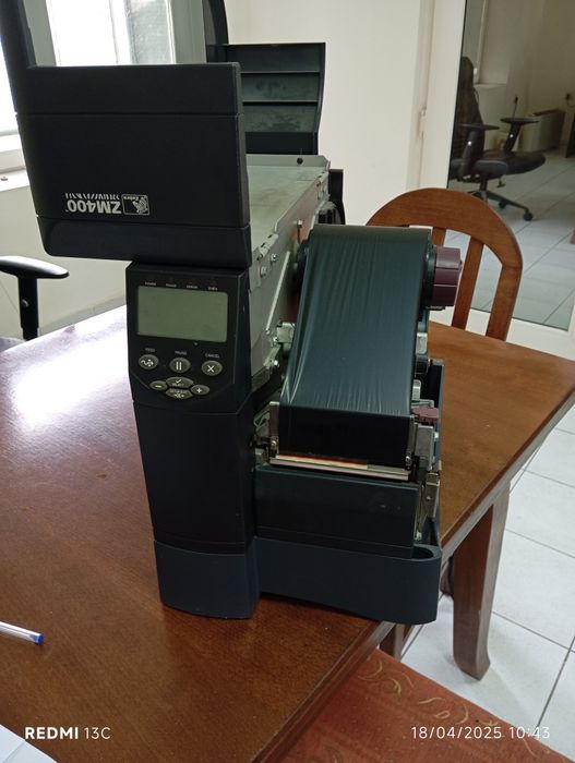 Zebra  zm400 printer barcode етикети