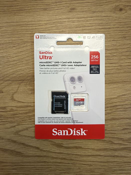 Card microSD 256gb Sandisk