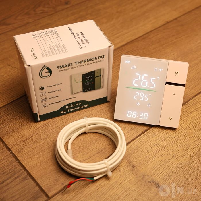 wi-fi комнатный термостат,отопление ,датчик теплый пол, терморегулятор