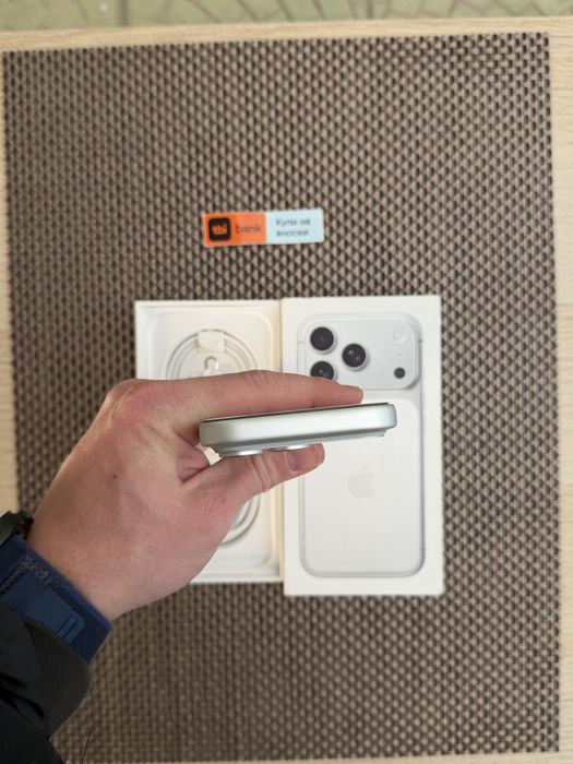 НОВ! *ЛИЗИНГ* iPhone 17 Pro 256Gb Silver / Гаранция