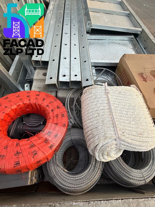 Фасадные люльки ZLP-630, никель, полный комплект, импорт, Китай