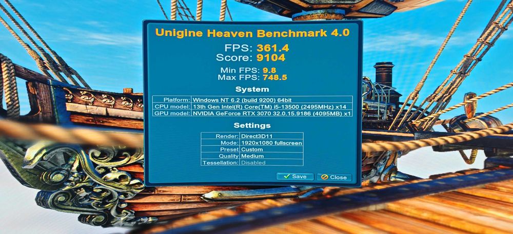 Добро Геймърско PC Ryzen 5 7500F/32Gb DDR5/1TB SSD/FE RТX 3070/Гаранци