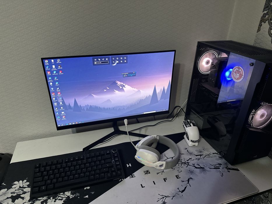 Игровой компьютер в полном сборе