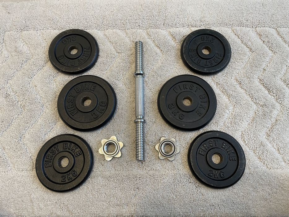 Vând ganteră 15 kg