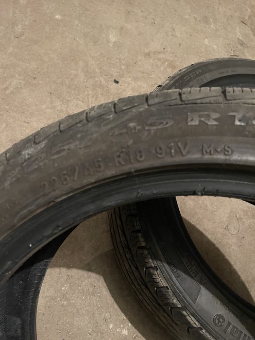 225/45/18 2021 continental procontact runflat гума