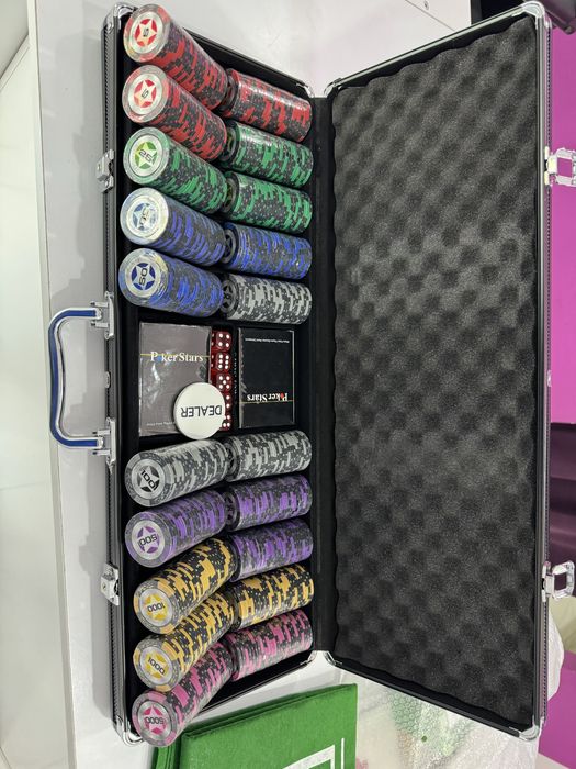 Покерный набор 500 штук