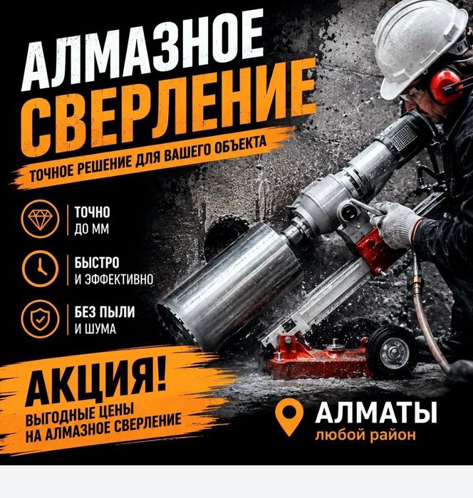 Алмазное сверление Алмазное Резка