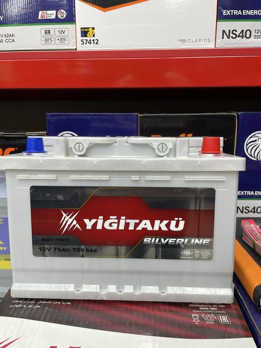 Turetiski YIGITAKU 75 Ah malibu monza onix trecker kia