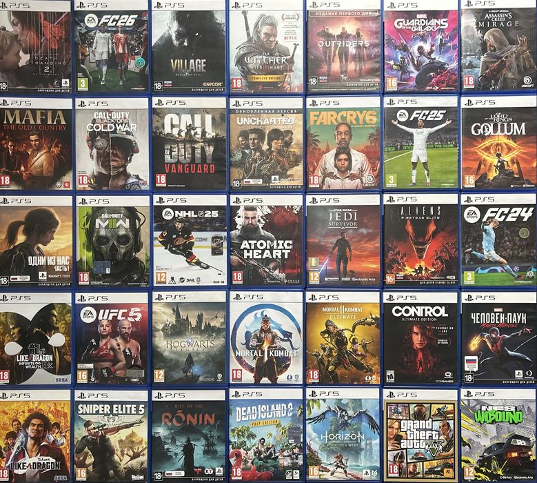 Игры на дисках пс4 пс5