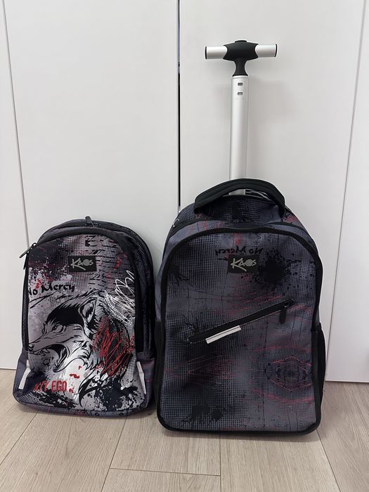 Страхотна раница с колелца 2в1 Kaos