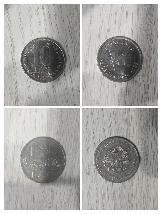 Vând monede vechi diferiți ani