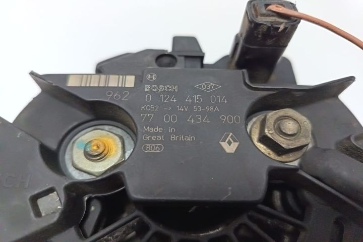 Alternator  1.6 16V 7700434900 Renault Laguna a 2-a generatie
